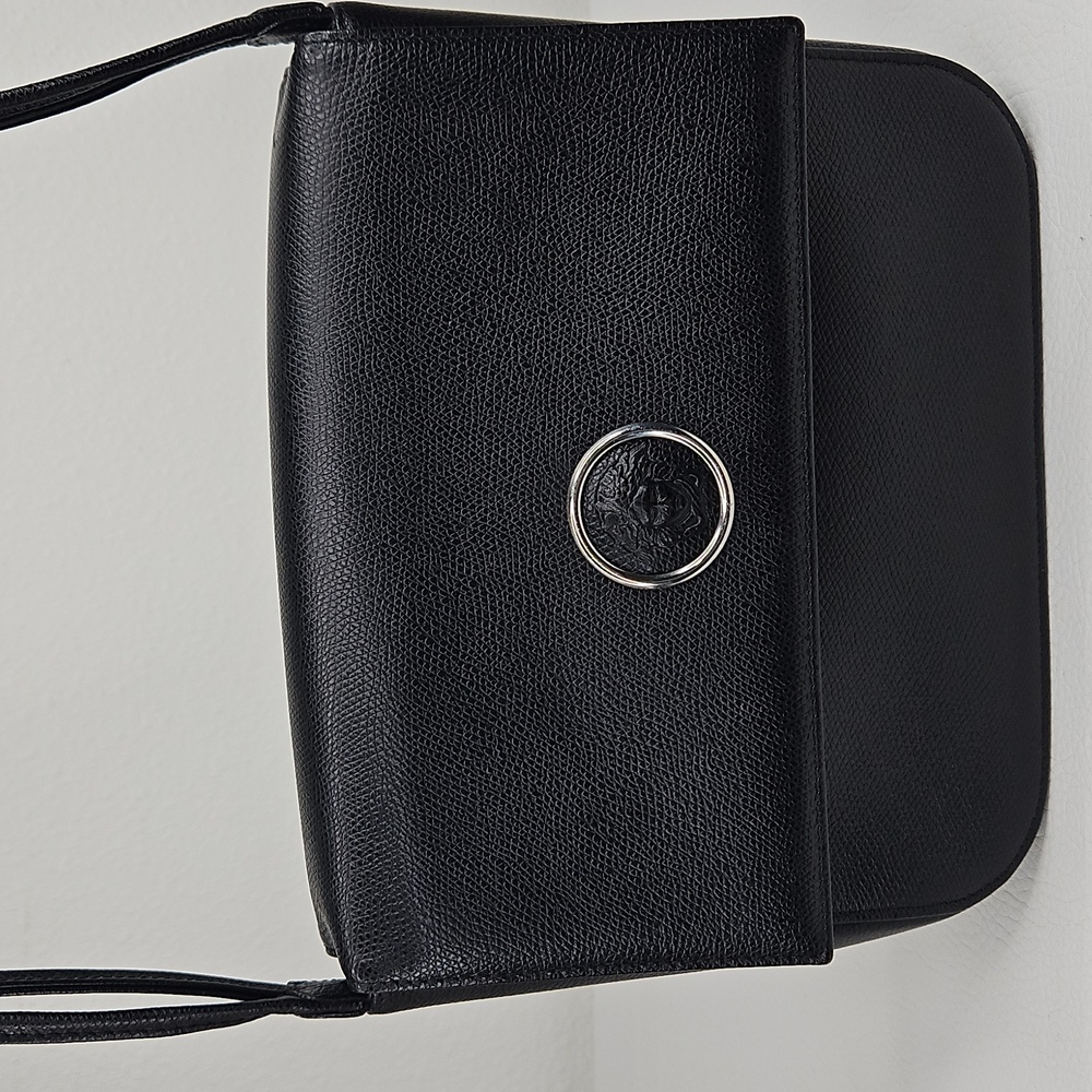 Authentic Gianni Versace 90's Leather Crossbody S… - image 8